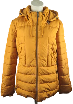 Damenjacke Größe 40 aus Polyester in Senfgelb | Winter-Chic – Vorschau 1