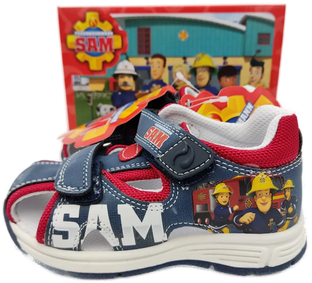 Feuerwehrmann Sam Kinder Sandalen mehrfarbig Gr.23 - Bild 1
