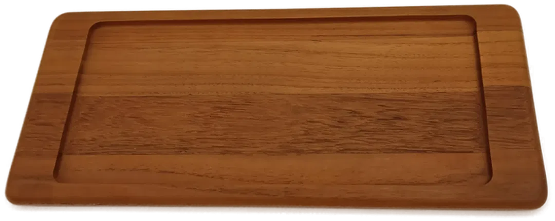 1960er Digsmed Vintage Servierteller aus Teakholz  - Bild 1