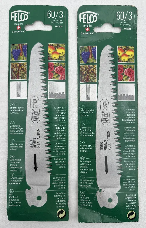 Felco 60/3 Ersatzsägeblatt - Gartensägen (2 Stück) – Bild 1