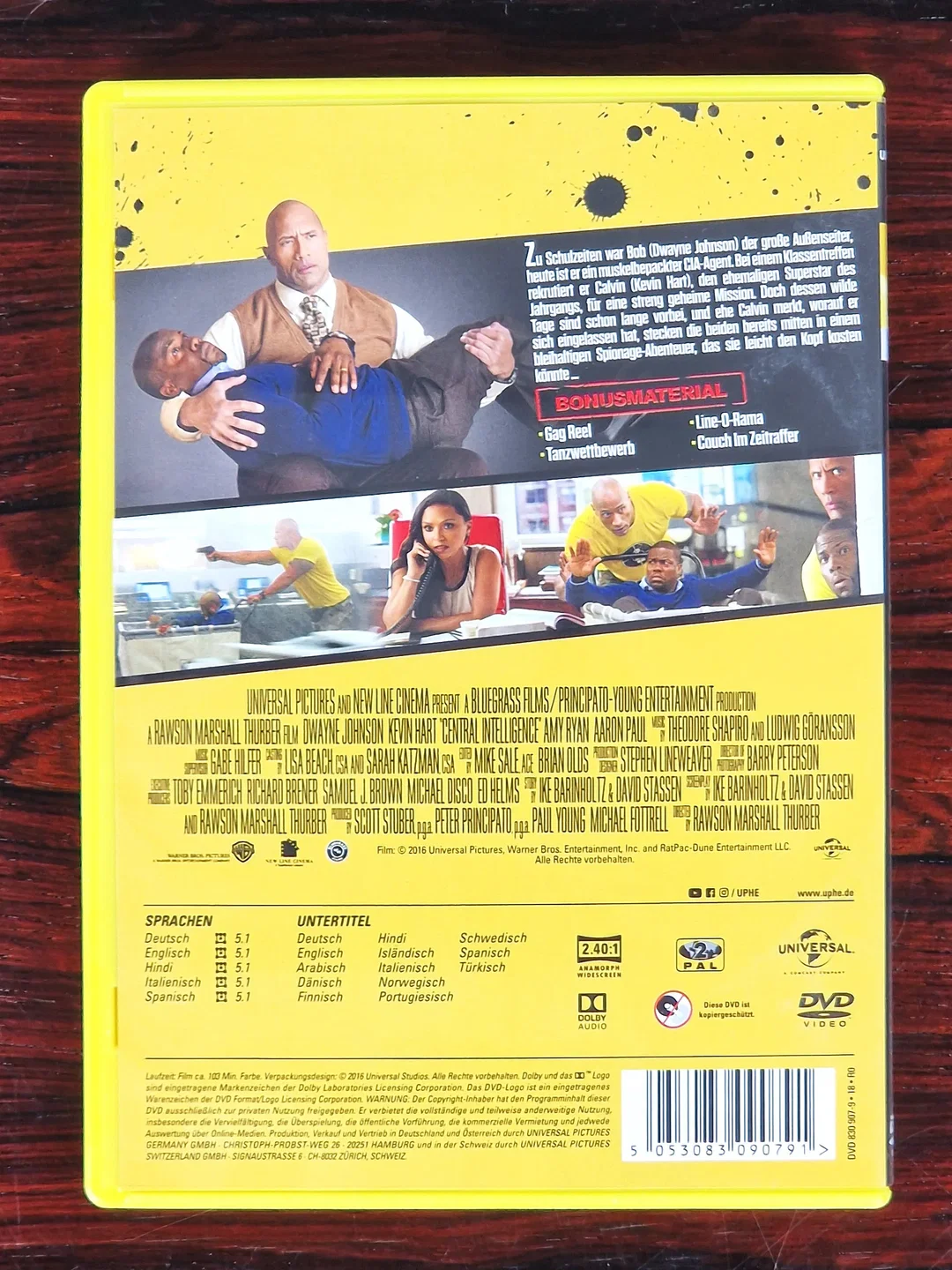 Central Intelligence - Film - DVD – Bild 2