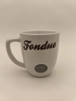 Schokofonduetasse,  4 Gabeln - Bild 2