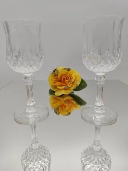 Likörgläser 2er Set Cristal d'Arques Longchamp | Kristall-Schatz - Bild 1
