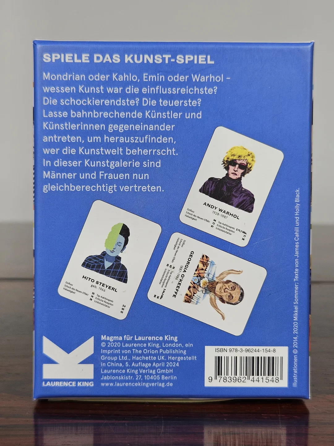 Das Kunstspiel - neue Edition - Magma für Laurence King – Bild 2