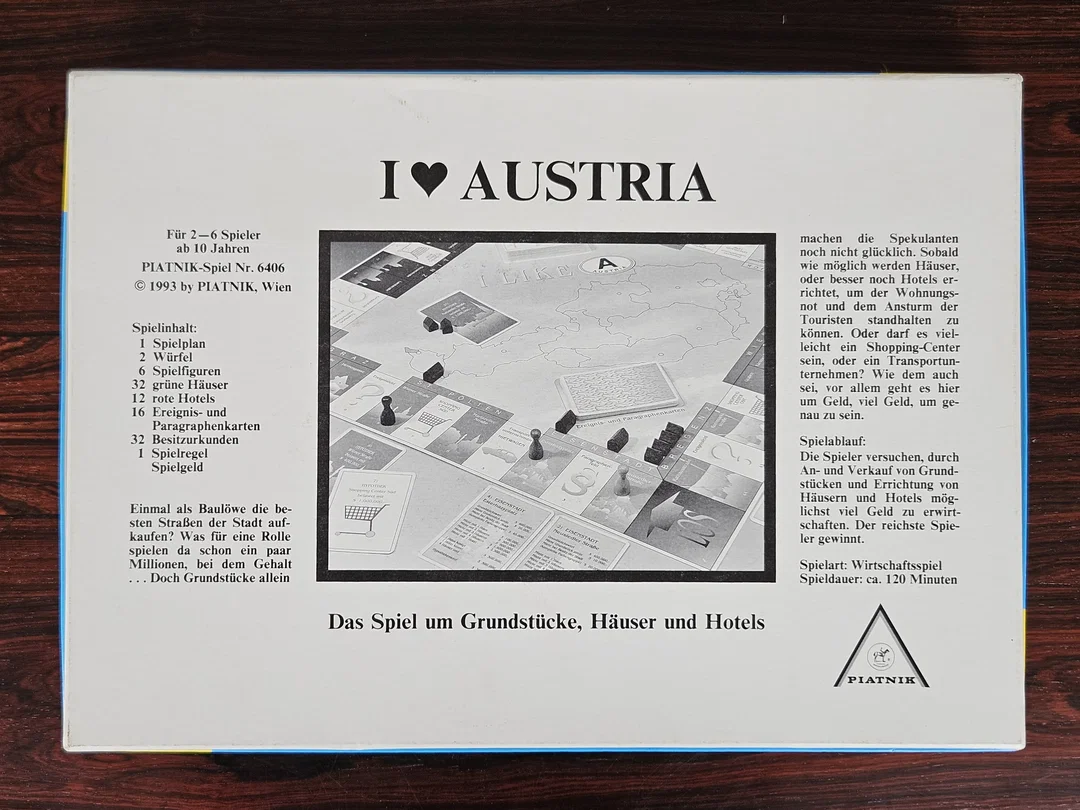 I love Austria - Gesellschaftsspiel - Piatnik – Bild 2