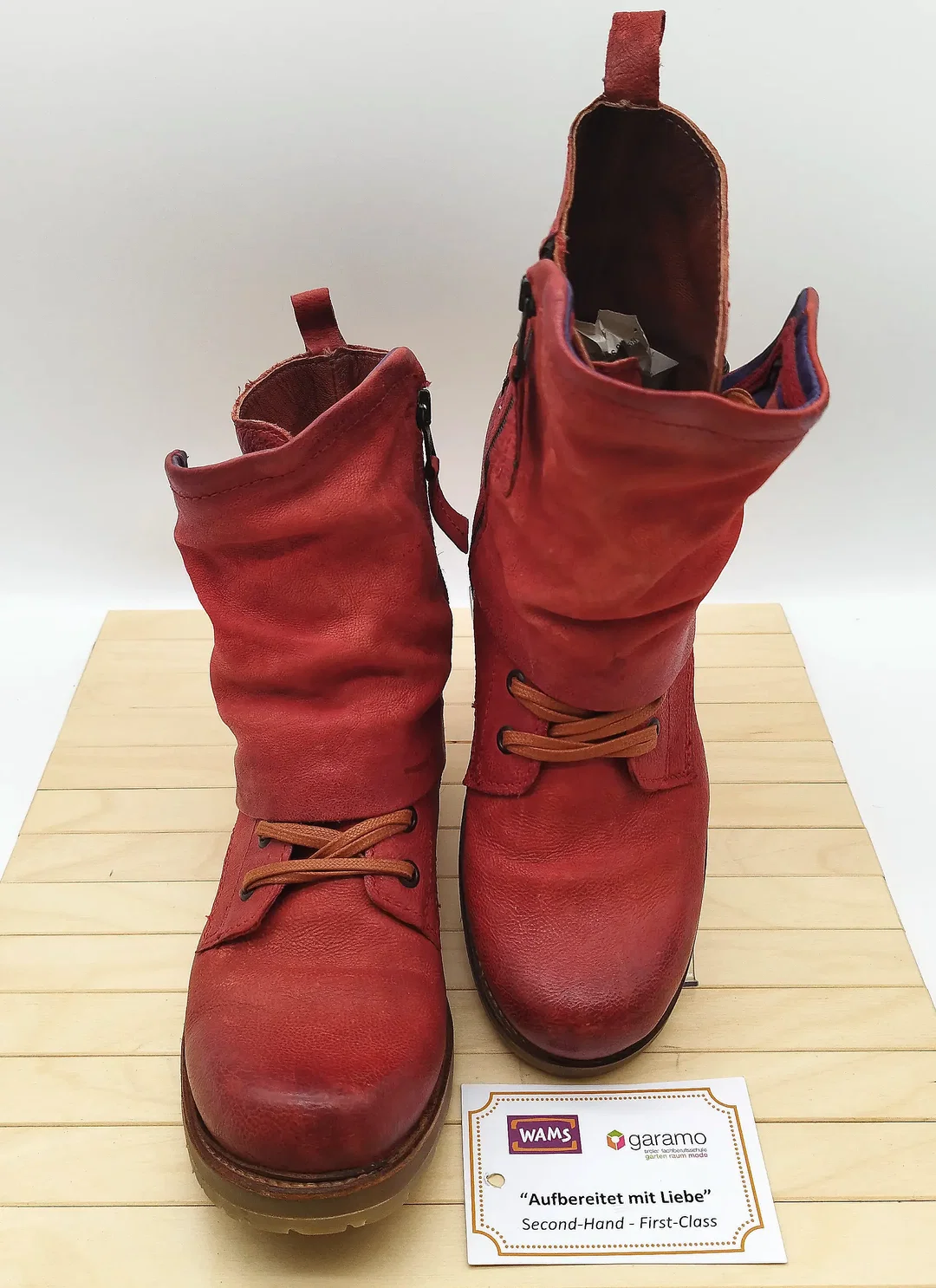 Stiefeletten Airstep (A.S. 98) Leder Gr. 39 - neu besohlt  - Bild 4