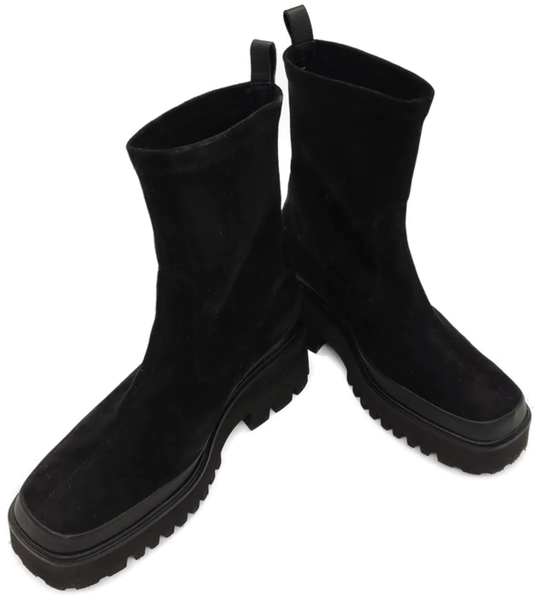 Pons Quintana Stiefelette Damen Schwarz Rauleder Gr: 38 - Bild 4