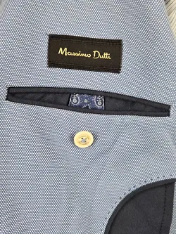 Massimo Dutti Herren Sakko, blau - Gr. S  - Bild 6