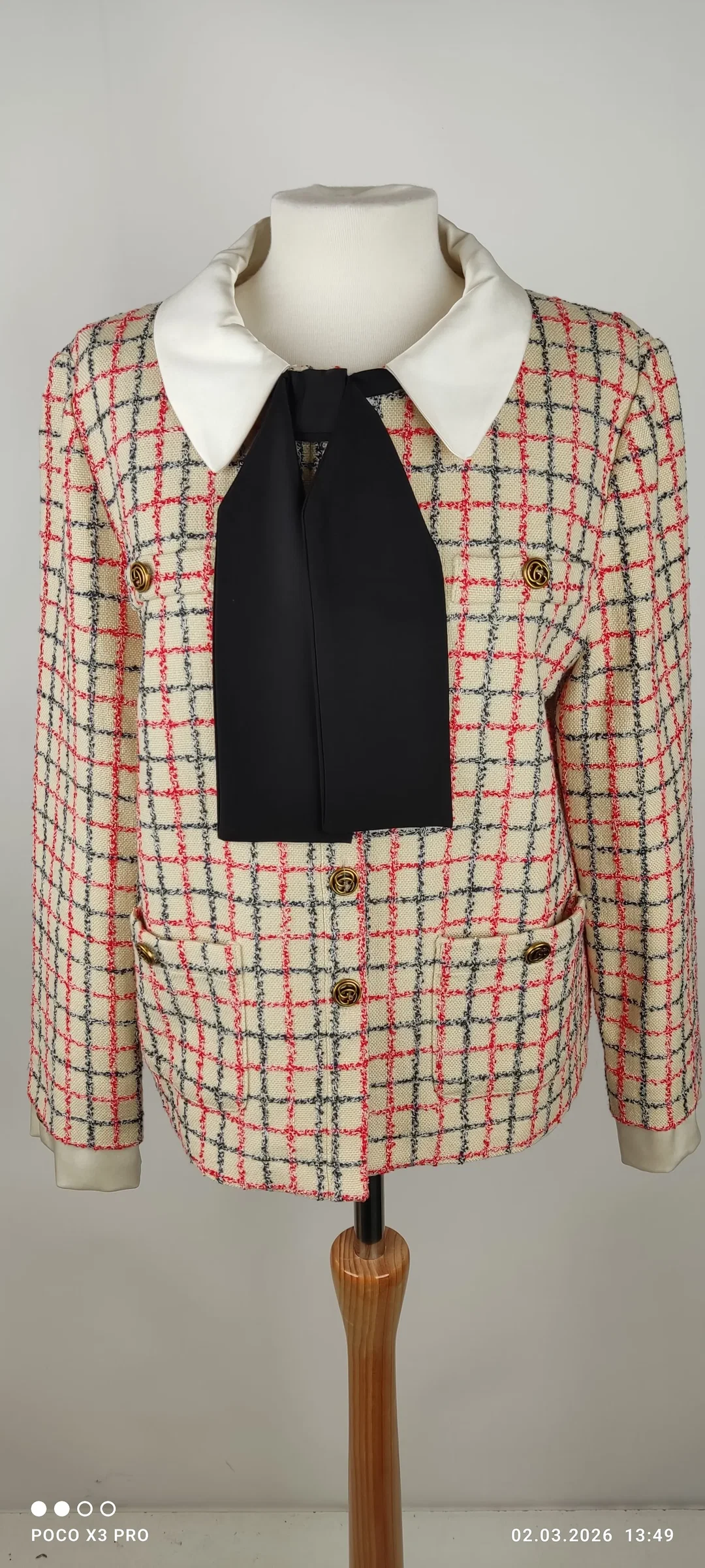 Gucci Tweed-Blazer Mit Schleife | Moderner Klassiker - Bild 1