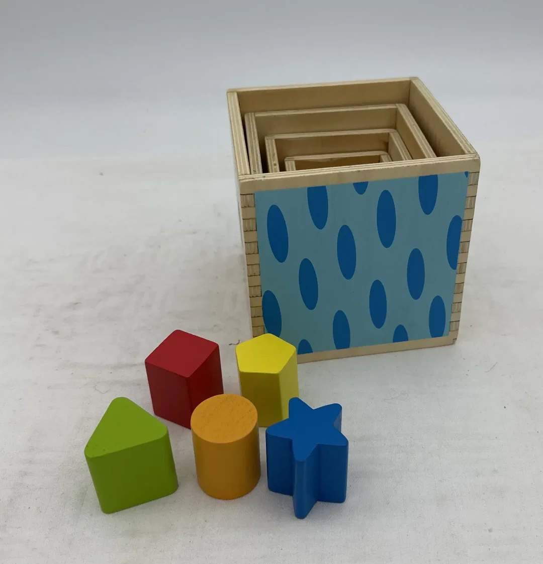 Eichhorn - Kinder Holz/- Stapelspielzeug – Bild 2