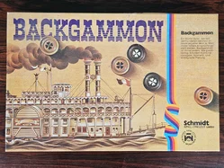 Backgammon - Gesellschaftsspiel - Schmidt 