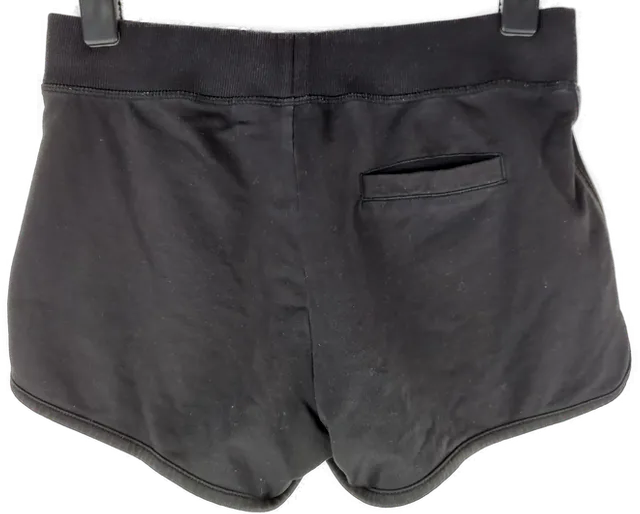 Shorts "H&M Sport", kurz mit Gummizugbund, schwarz mit Taschen, Größe S – Bild 2