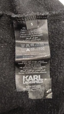 Karl Lagerfeld Sweater Damen schwarz und gold - Gr. S - Bild 4