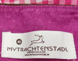My Trachtenstadl Dirndl Gr. 40 bestickt mit Blumenmuster  - Bild 4