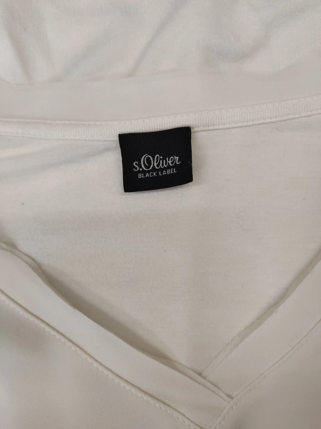 S.Oliver Damen Shirt naturweiß  Gr. 36 – Bild 3