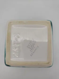 Gmundner Keramik - Kleines Set grüngeflammt, 3-teilig - Bild 7