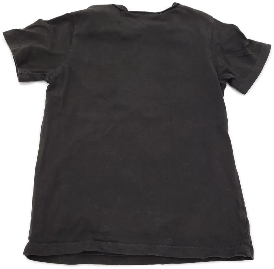 H&M Kinderkurzarm T-shirt schwarz - 110-116 – Bild 2