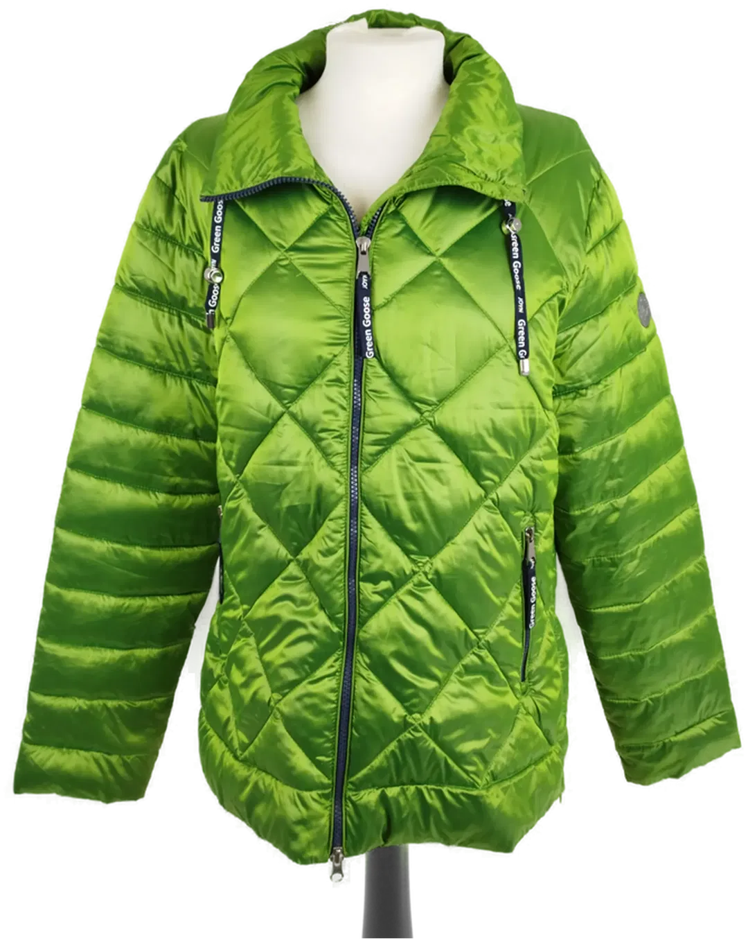 Alba Moda Green Goose Pufferjacke Neon-Grün - Gr. 42 / 60% Polyester, 40% Polyamid - Bild 4