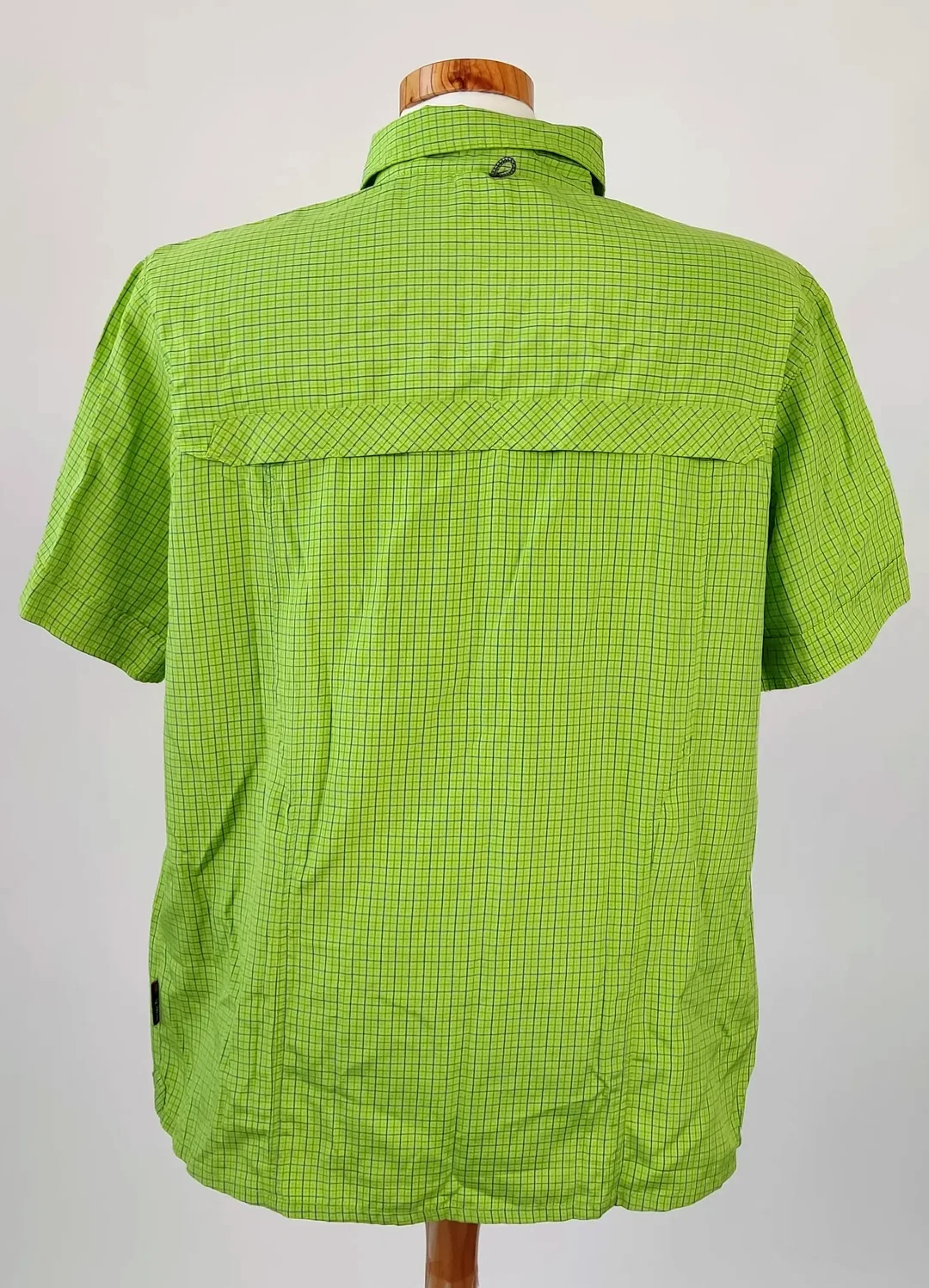 Jack Wolfskin Herren Funktionshemd grün kariert - L – Bild 2