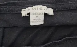 AMISU Damenshirt schwarz - M  - Bild 4