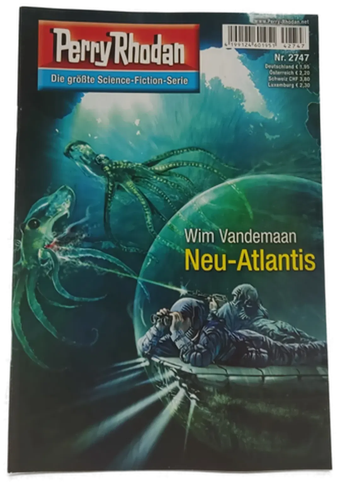  Romanheft Perry Rhodan Neu-Atlantis Erstauflage Nr. 2747 - Bild 1