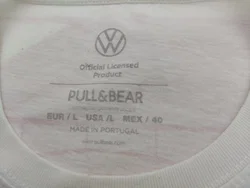 Pull & Bear Herren Shirt weiß Gr. L - Bild 3