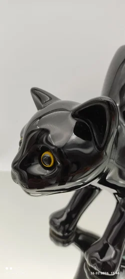 PartyLite Teelichthalter Schwarze Katze | Wie Neu - Bild 4