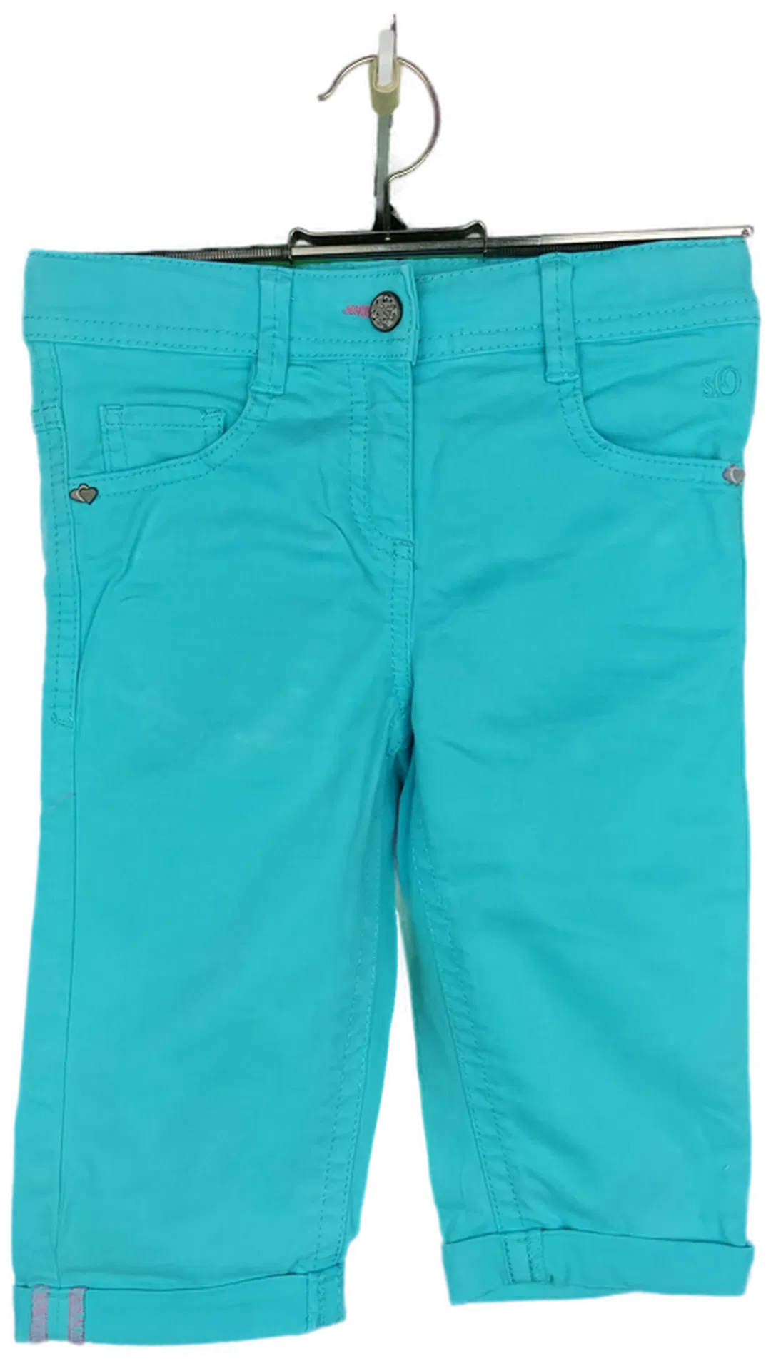 s.Oliver Mädchen 3/4 Hose türkisblau - 116 - Bild 1