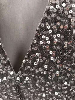 Zara Damenkleid Pailetten Gr. S - Bild 2