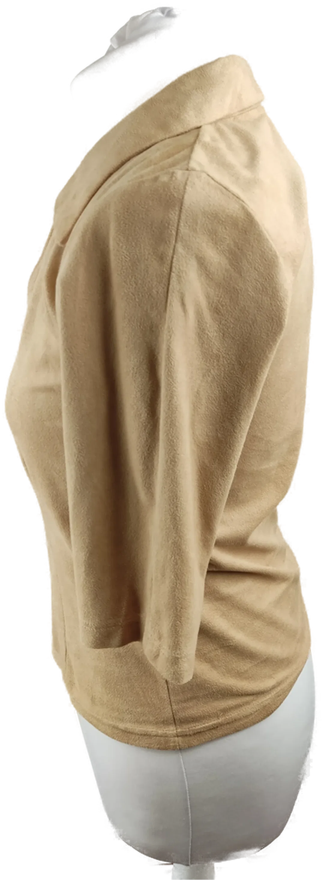 Damen-Blusenshirt Creme, Größe S/36 | Schlichte Eleganz – Bild 2