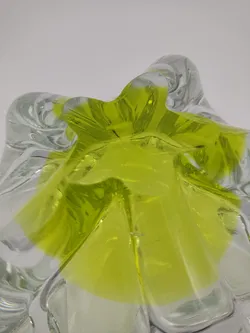 Mid-Century Glasschale im Murano-Stil - Bild 3