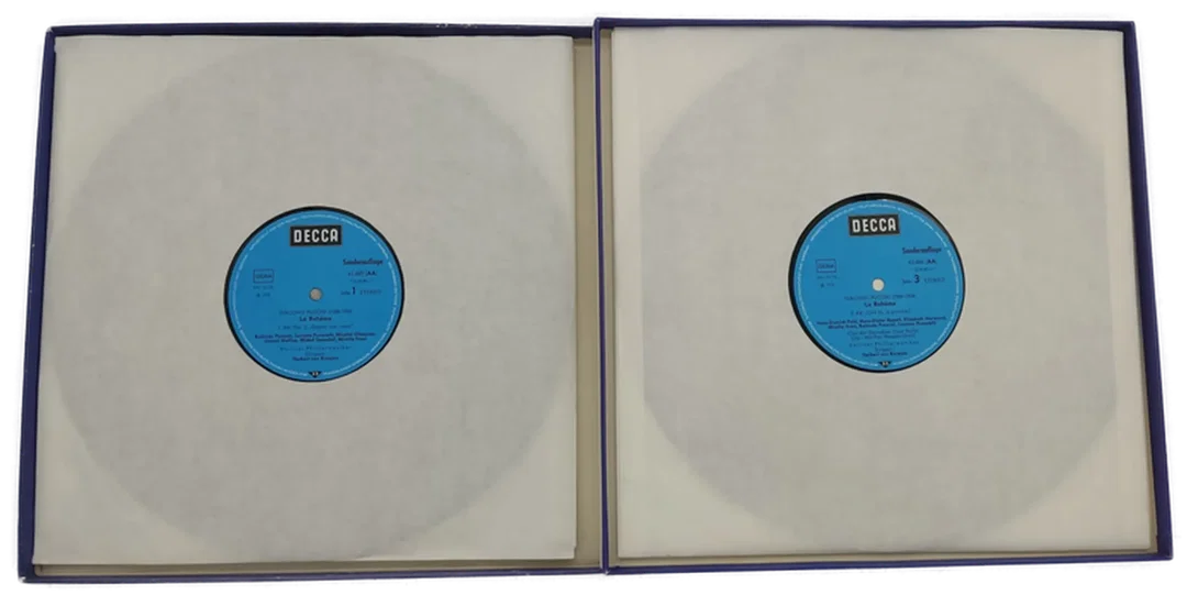 Langspielplatte Puccini – La Bohème (2LP Box) | Freni, Pavarotti, Karajan | DECCA Sonderauflage – Bild 3