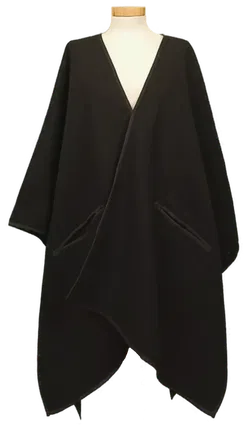 Armani Jeans Damen Poncho schwarz Gr. XL - Bild 1