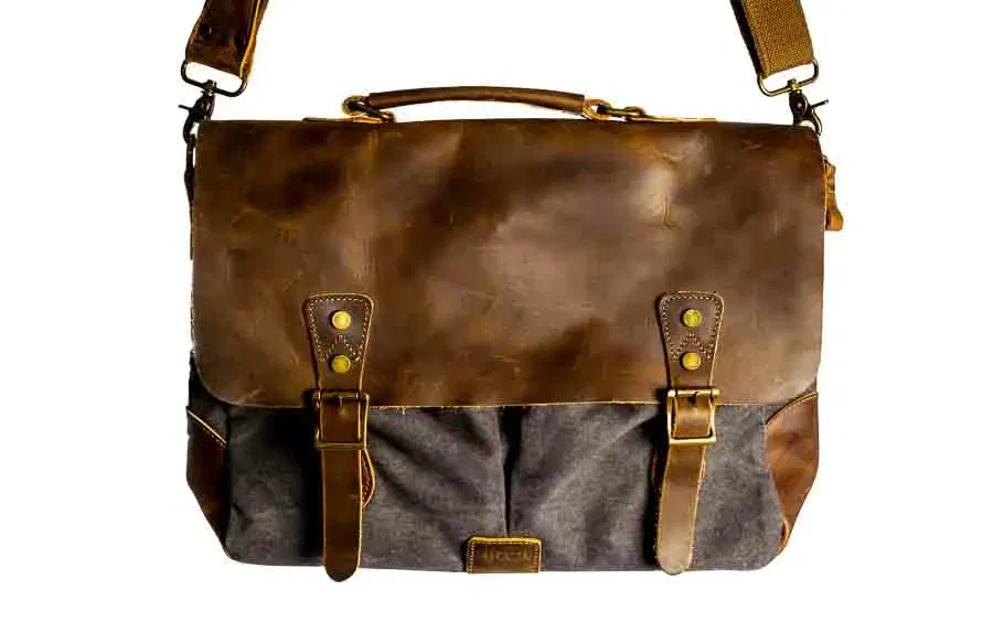 Moderne Tasche im Vintage Look - Bild 1