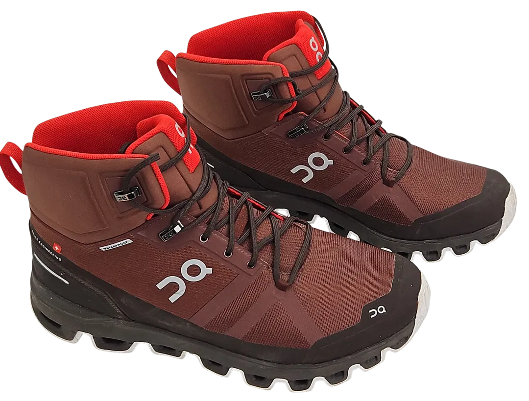 ON Cloudrock Waterproof Herren Boots, braun - Gr. 44 - Bild 4