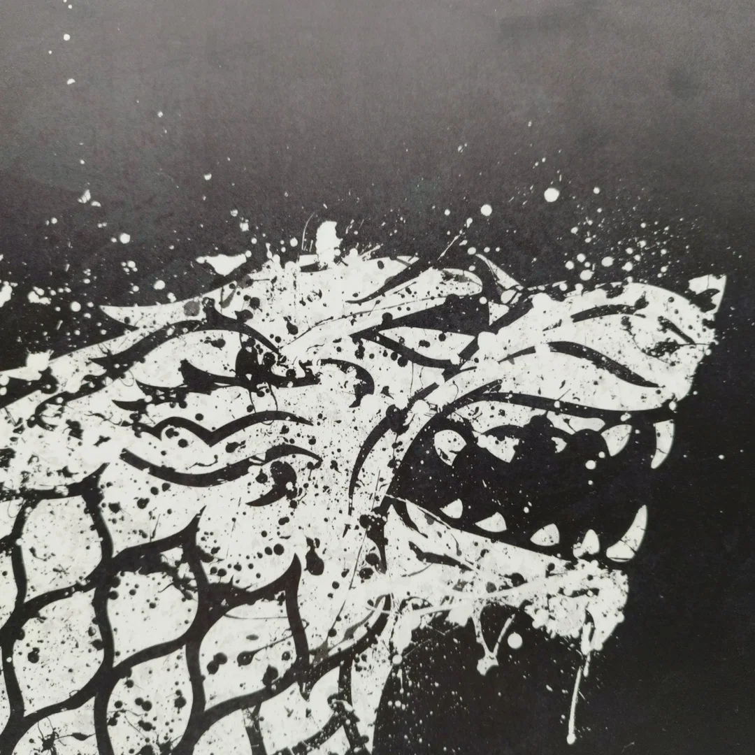 Game Of Thrones Stark Displate, Metall-Poster – Bild 2