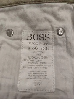 Boss Herrenhose Beige W36/L36 | Casual-Klassiker – Vorschau 4