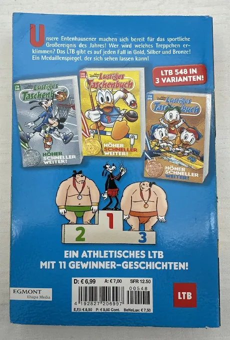 Walt Disney - Lustiges Taschenbuch - Höher schneller weiter - LTB 548 – Bild 2