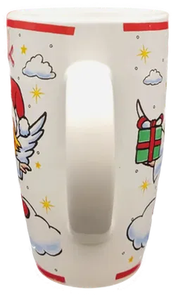 Cepewa Weihnachtstasse gemustert - Bild 5