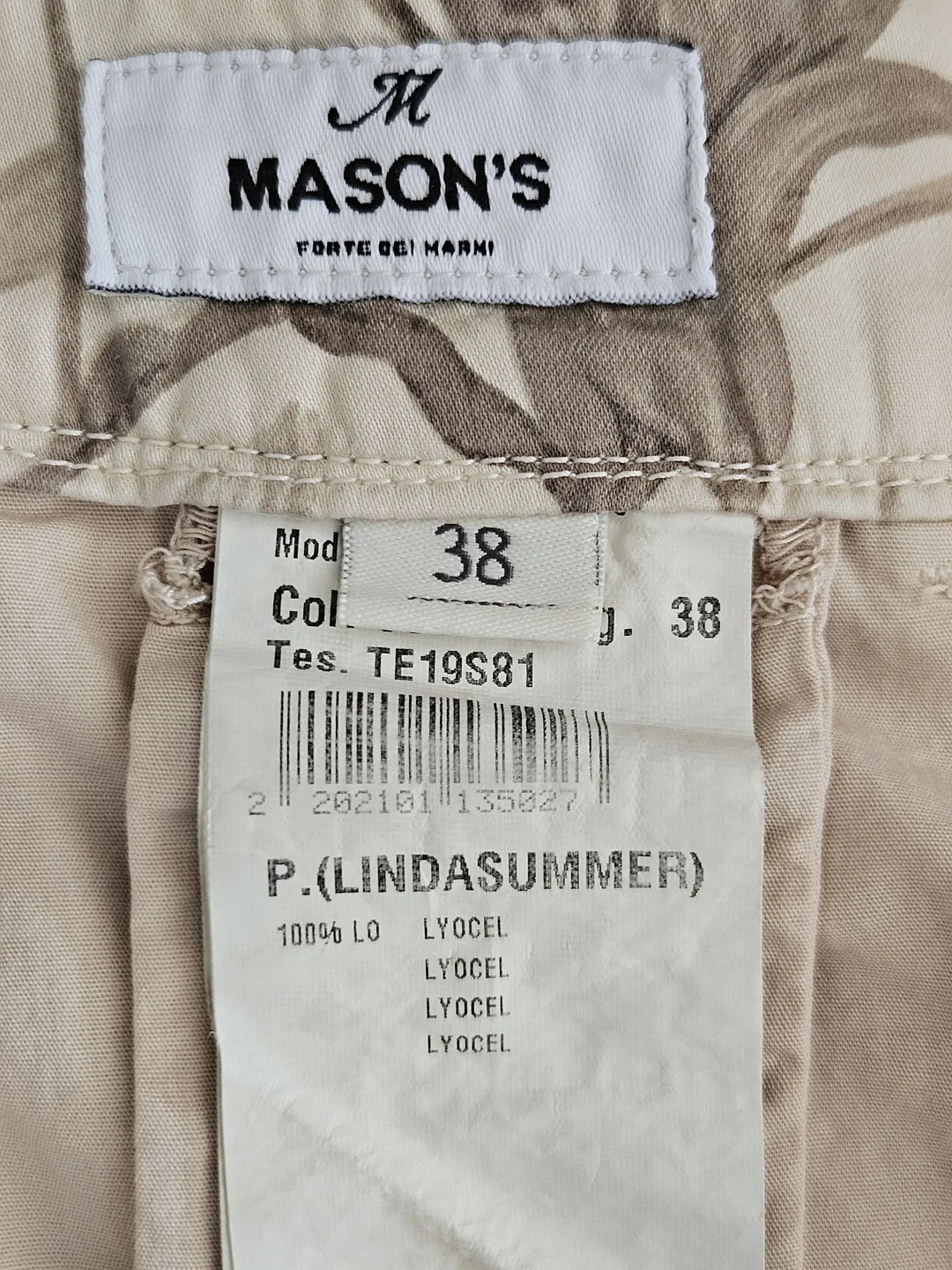 Masons Relaxed Damen Hose, beige - Gr. D 38 – Bild 4