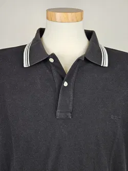 GEOX RESPIRA Herren Poloshirt, schwarz - Gr. XL  - Bild 4