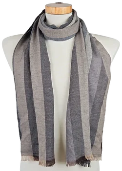 HOOPERSLONDON - Herren Wollschal - grau - Bild 2