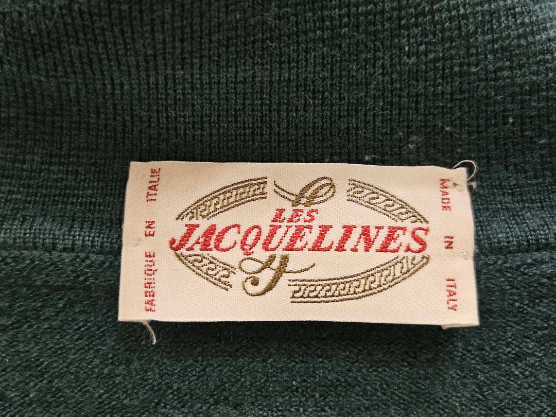 LES JAQUELINES Herren Pullover, grün - Gr. S – Bild 4