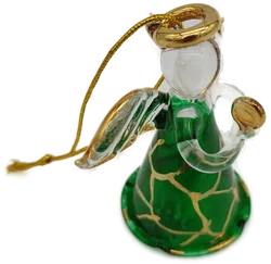 2 Retro Glas-Engel (Weihnachtsbaumschmuck) - Bild 6