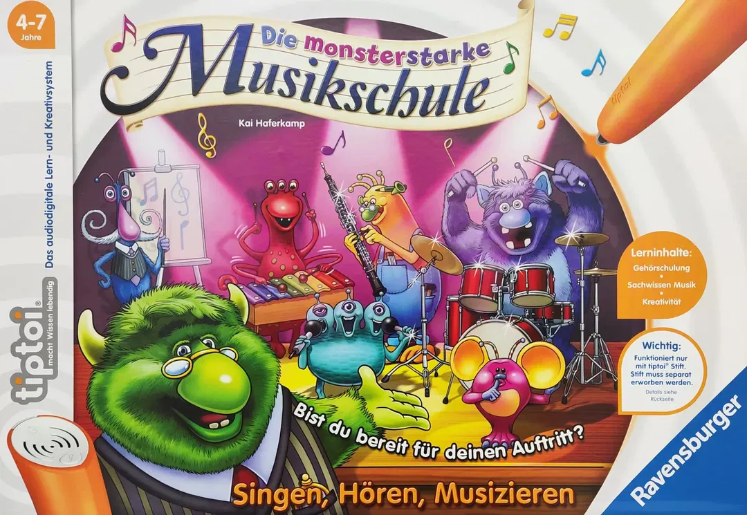 tiptoi® Die monsterstarke Musikschule - Lernspiel - Ravensburger - Bild 1