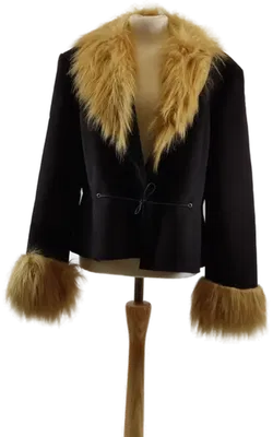 Damen Jacke mit Kunstpelz  - Bild 3