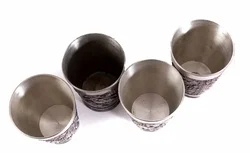 Zinnbecher Set 4-teilig – Vorschau 3