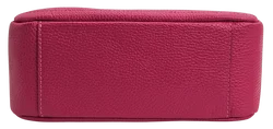 GENUINE LEATHER Damen Umhängetasche - rosa - Bild 7