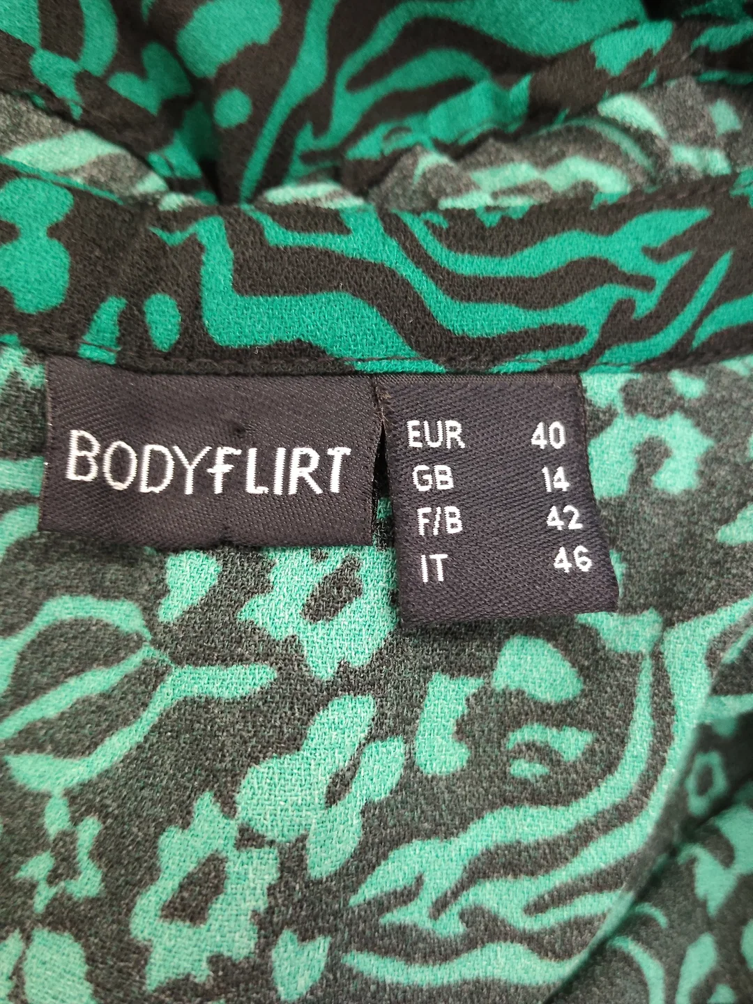 Geblümte Damenbluse Bodyflirt Polyester Gr. 40 | Casual-Charme – Bild 5