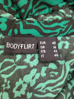 Geblümte Damenbluse Bodyflirt Polyester Gr. 40 | Casual-Charme – Vorschau 5